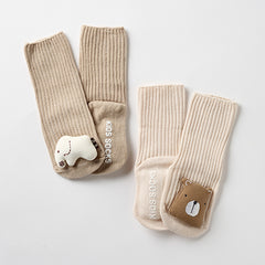 3D non-slip socks - Carol ( Pack of 2 pairs )