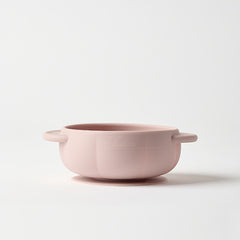 Silicone suction bowl - Pink Rose