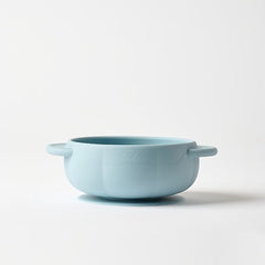 Silicone suction bowl - Light Blue